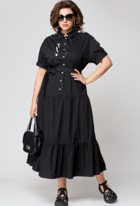 Платье EVA GRANT 7200 чёрный