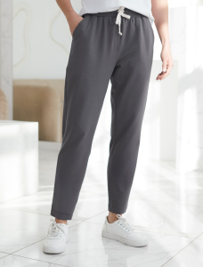 Брюки из облегченного футера с эластаном