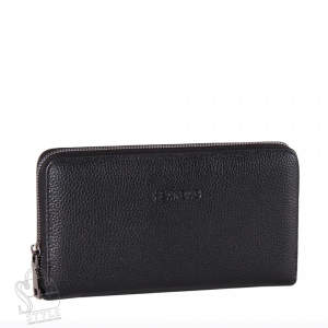 Клатч мужской кожаный 5513H black Heanbag