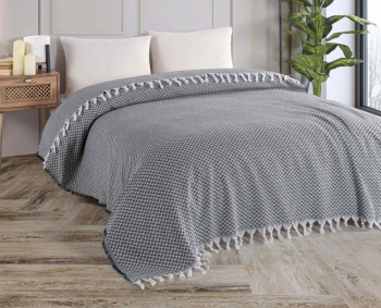 Покрывало EFOR SOTY (200*230) черный SIYAH