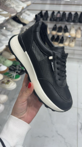 Absent / Кеды черные сетка