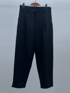 Мужские классические брюки УЦЕНКА черного цвета 0714Ch