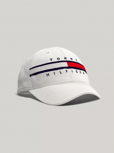 Flag Stripe Logo Baseball Cap