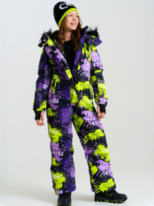 Комбинезон зимний для девочки