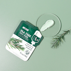 Маска для лица с чайным деревом и каолином противовоспалительная Laikou Tea Tree Mud Mask, 1 ШТУКА