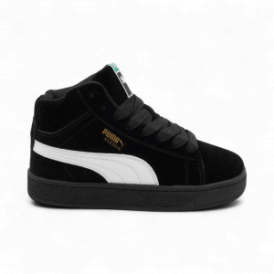 Кроссовки на меху В66-6 черные п/п