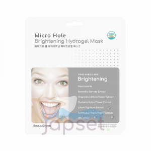 Beauugreen Micro Hole Антивозрастная гидрогелевая маска с ниацинамидом, 28 гр.