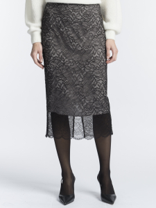 Юбка из тончайшего гипюра