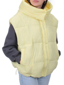 24001 YELLOW Жилет утепленный женский (100 гр. холоффайбер)