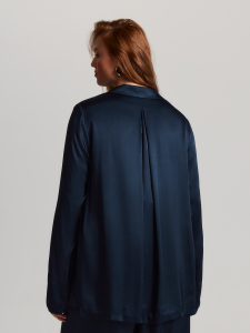 Блуза из атласной вискозы