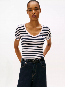 V-Neck Stripe Favorite T-Shirt