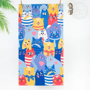 Вафельное полотенце Полосатый рейс