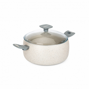 Кастрюля с крышкой MAMMOLA STONE 5.9л