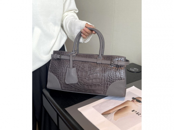 Сумка Lanotti CROCO LINE 8346/серый