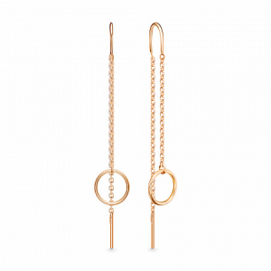 Серьги позолоченные серебро 925*