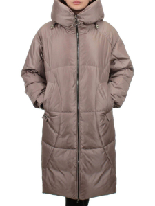 118 LILAC/BEIGE Пальто зимнее женское (холлофайбер 200 гр.)