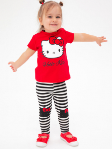 Комплект для девочки: футболка, легинсы