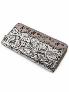 Женский кожаный кошелек на молнии Sergio Valentini СВ 8155-2023/А