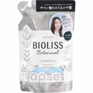 Bioliss Botanical Шампунь для сухих волос с органическими экстрактами и эфирными маслами, Максимальное увлажнение, 1 этап, мягкая упаковка, 340 мл