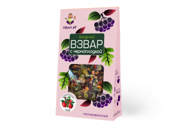 Взвар плодово-ягодный с черноплодкой, 96г
