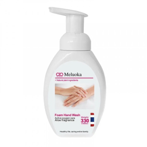 Пенка-мусс для мытья рук с Алоэ Meluoka, 330 мл. Таиланд (Срок 10.2025)