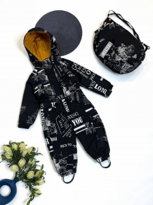 Комбинезон S1066 черный