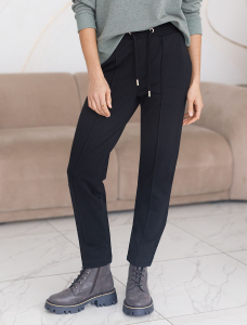 Брюки из эластичного футера