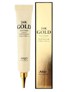 Крем для век с биозолотом, 24K Gold ANJО, 40 мл