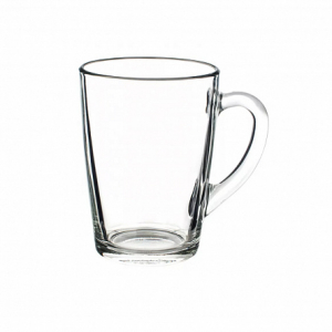 Кружка С ДОБРЫМ УТРОМ прозрачная 320мл