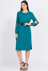 Платье Bazalini 4955 бирюза