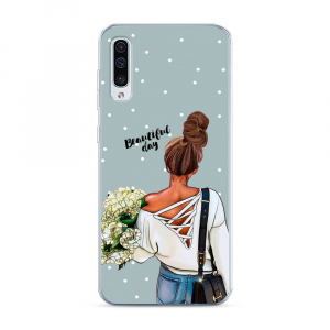 Силиконовый чехол «Beautiful day» на Samsung Galaxy A30s
