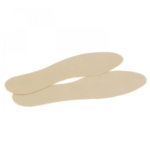 BRAUS Стельки Leather STICK (кожа+клеевой фиксатор) БЕЖЕВЫЕ УЛЬТРАТОНКИЕ р.35-36