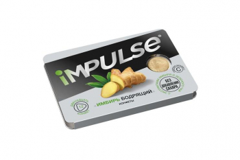 «Impulse», конфеты «Имбирь бодрящий», 12 г (упаковка 15 шт)