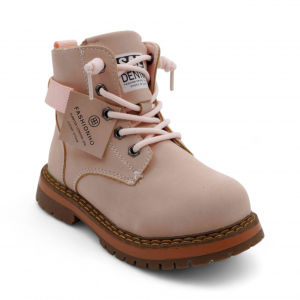 Ботинки зимние на меху ВМ3411-4В розовые