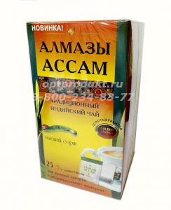 Алмазы Ассам 25 пак  СТС Индия 1/24 шт
