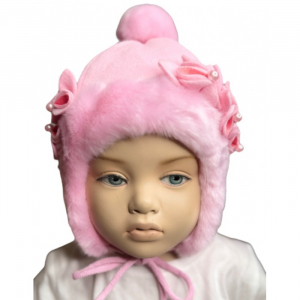 2638 Шапка зимняя для девочек TuTu