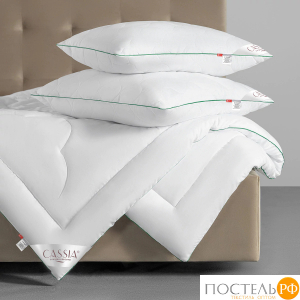 CASSIA БАМБУК НАТУРЭЛЬ Подушка стег 50х70, 1пр.,микробамбук/бамбук/микроволокно