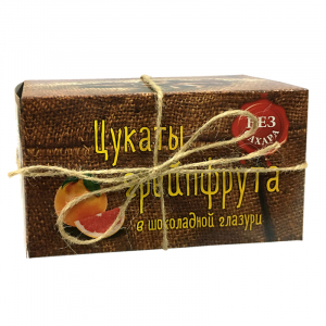Цукаты Грейпфрута в глазури 200г  (8шт/кор)