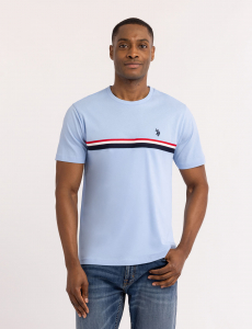 SIGNATURE TRICOT PIECED JERSEY T-SHIRT