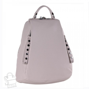 Рюкзак женский кожаный 19001 p.white Polina&Eiterou/50(дефект)