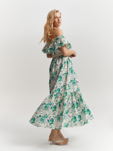 Платье-миди из хлопка