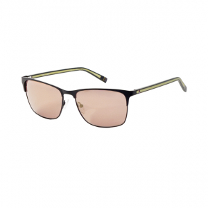 men's 58 mm matte black sunglasses
