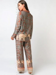 Комплект №250149-1 Chantemely Дроп рубашка брюки