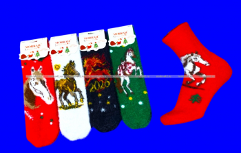 5 ПАР - MORRAH носки подарочные НОРКА КАШЕМИР Символ 2026 года арт. 2660