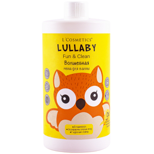 Детская пена для купания серии "LULLABY" с экстрактом спелых ягод 750 мл
