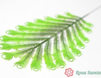 Искусственные цветы, Ветка - лист хвост павлина круглый (1010237)