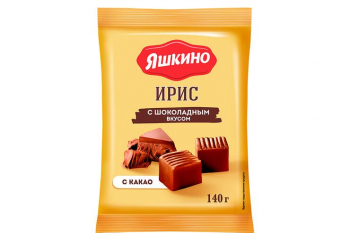 «Яшкино», ирис с шоколадным вкусом, 140 г