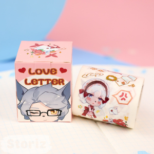 Набор наклеек в рулоне 