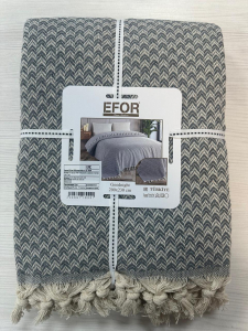 Покрывало EFOR V DESEN (200*230) серый Gri