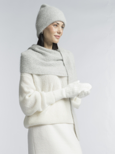 Варежки с теплой ангорой